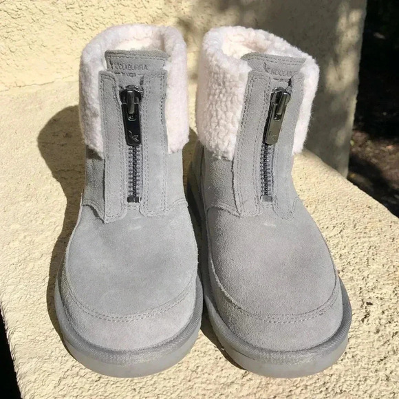 Kookaburra by Ugg Lytta Wild Dove Gray Ankle Boots Size 7 - Picture 3 of 10
